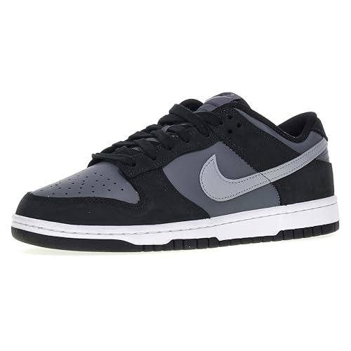 NIKE Herren Dunk Low Sneaker, Black Lt Smoke Grey Smoke Grey White, 44.5 EU NIKE Herren Dunk Low Sneaker, Black Lt Smoke Grey Smoke Grey White, 44.5 EU von NIKE