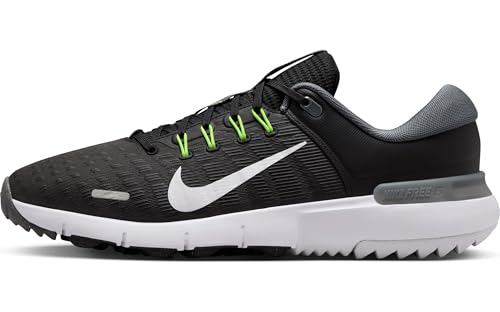 Nike Herren Free Golf NN Golfschuh, Black/White-Iron Grey-Volt, 47 EU von Nike