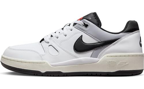 Nike Herren Full Force LO Sneaker, White/Black-Pewter-Sail, 46 EU von Nike