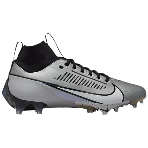 Nike Herren Fußball/Fußball Cleats Vapor Edge Pro 360 2 Light Smoke Grey/Black/Khaki/White, Helles Rauchgrau/Schwarz/Khaki/Weiß, 42.5 EU von Nike