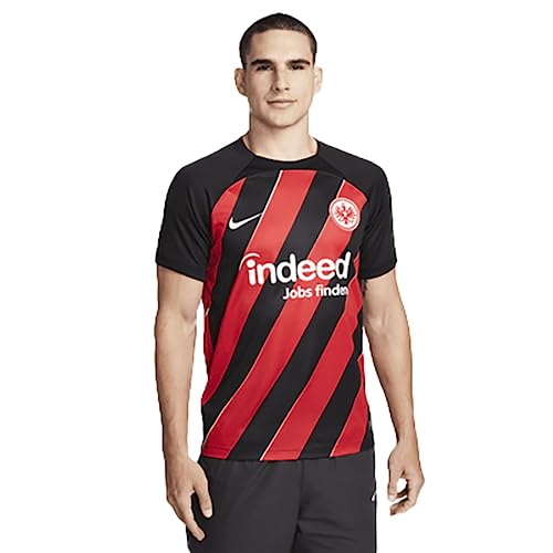 Nike Herren Heimtrikot SG Eintracht Frankfurt 2023/24 Black/red (as3, Alpha, x_l, Regular, Regular) von Nike