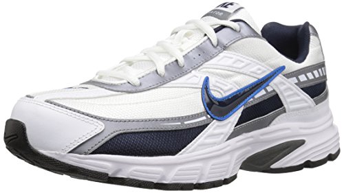 Nike Herren Initiator Laufschuh, Mehrfarbig (White/Obsidian/MTLC Cool Grey 101), 42.5 EU von Nike