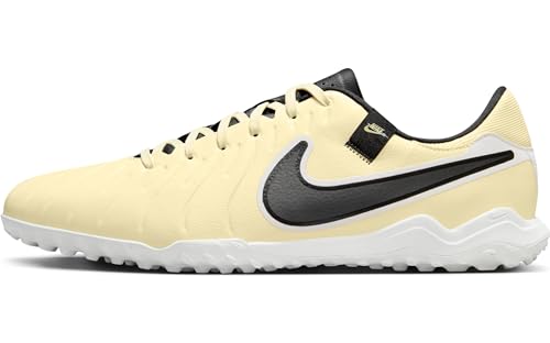 Nike Herren Legend 10 Academy Tf Fußballschuhe, Lemonade/Black-MTLC Gold Coin, 42.5 EU von Nike