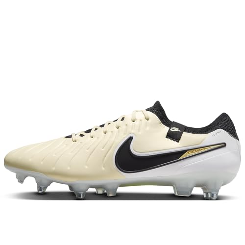 Nike Herren Legend 10 Elite Sg-Pro Ac Fußballschuhe, Lemonade/Black-MTLC Gold Coin, 40 EU von Nike
