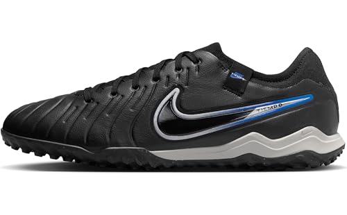 Nike Herren Legend 10 Pro Tf Fußballschuh, Schwarz Blau Black Chrome Hyper Royal, 39 EU von Nike