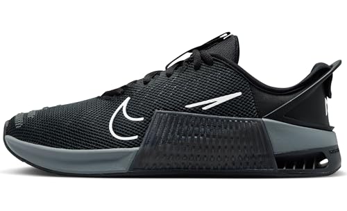 Nike Herren M Metcon 9 Flyease Trainingsschuh, Schwarz Weiß Anthrazit Rauchgrau, 38 EU von Nike