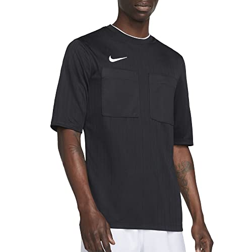 NIKE Herren M NK DF REF II JSY SS 22 T-Shirt, Black/White, XL von Nike