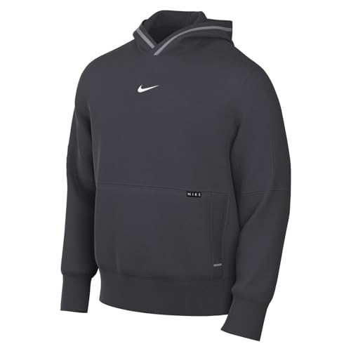 NIKE Herren M NK STRKE22 PO Hoody T-Shirt, Dk Smoke Grey/White, L von Nike