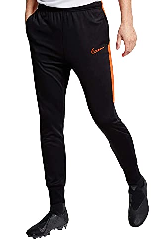 NIKE Herren M Nk Dry Acdmy TRK Pant Kp Hose, Schwarz/total orange/total orange, L von Nike