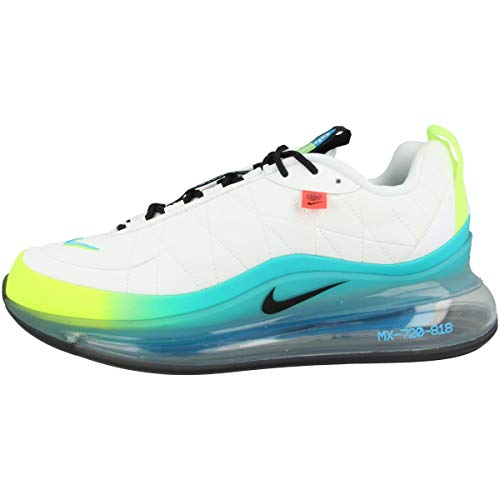 Nike Herren Mx-720-818 Ww Laufschuh, Weiß Schwarz Weiß Blau Fury Volt Summit White Flash Crimson, 41 EU von Nike