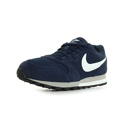 Nike Herren Md Runner 2 Gymnastikschuhe, Blau (Midnight Navy/White-Wolf Grey), 40 EU von Nike