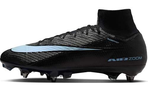 Nike Herren Mercurial Superfly 10 Elite SG-Pro High-Top Fußballschuh, Black/Ice Blue, 44 EU Nike Herren Mercurial Superfly 10 Elite SG-Pro High-Top Fußballschuh, Black/Ice Blue, 44 EU von Nike