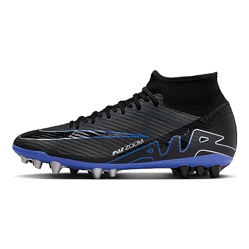 Nike Herren Mercurial Superfly 9 Academy Sneaker, Black/Chrome-Hyper royal, 44 EU von Nike