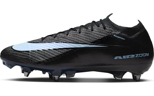 Nike Herren Mercurial Vapor 16 Elite SG-Pro niedrigem Schaft Fußballschuh, Black/Ice Blue, 40 EU von Nike