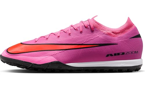Nike Herren Mercurial Vapor 16 Pro TF Low-Top Fußballschuh, Magic Flamingo/Black-Total Crimson, 37.5 EU von Nike