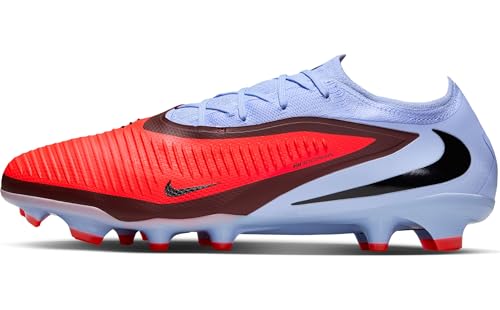 Nike Herren Phantom 6 Low Pro normalen Rasen Fußballschuh, Royal Tint/Bright Crimson, 44 EU von Nike