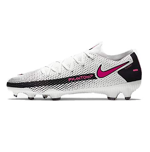 Nike Herren Phantom GT Pro FG Fußballschuh, White/PINK Blast-Black, 47.5 EU Nike Herren Phantom GT Pro FG Fußballschuh, White/PINK Blast-Black, 47.5 EU von Nike