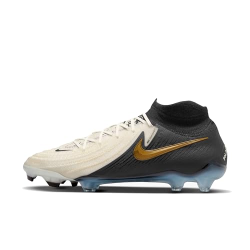 Nike Herren Phantom Luna Ii Elite Fg Fußballschuhe, White/Black-MTLC Gold Coin, 36.5 EU von Nike