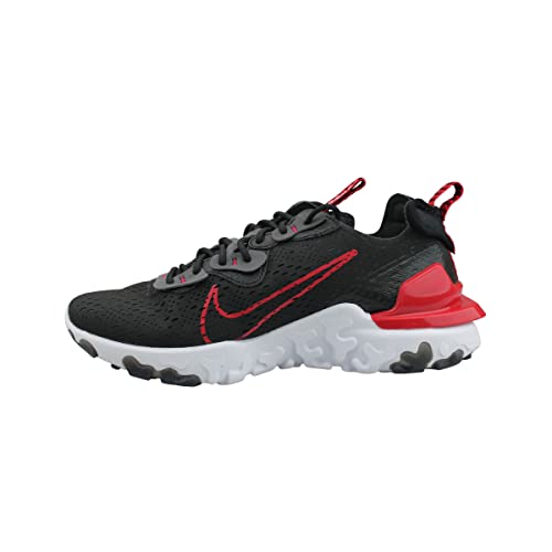 Nike Herren React Vision Sneaker, Black University Red Iron Grey White, 42.5 EU von Nike