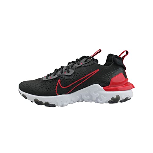 Nike Herren React Vision Sneaker, Black University Red Iron Grey White, 46 EU von Nike