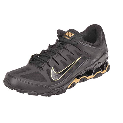 Nike Herren Reax 8 Tr Mesh Fitnessschuhe, Mehrfarbig (Black/Metallic Gold/Black 020), 44 EU von Nike