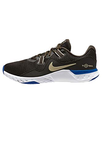 Nike Herren Renew Retaliation Tr 2 Gymnastikschuh, Newsprint/Veranda-Racer Blue-B, 45.5 EU von Nike