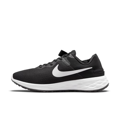 Nike Herren Revolution 6 Flyease Sneaker, Black White Iron Grey, 40.5 EU von Nike