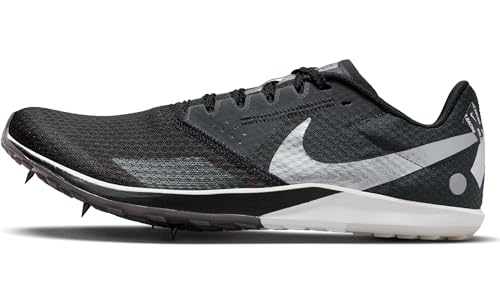 Nike Herren Rival XC 6 Cross-Country-Spikes, Black/Metallic Silver-Dk Smoke Grey, 44.5 EU von Nike