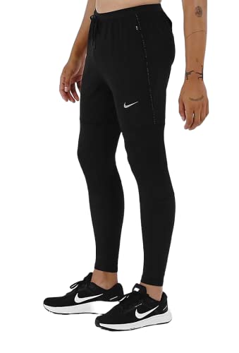 Nike Herren Run Dvn Phnm Hose, Black/Black/Reflective Silv, S von Nike