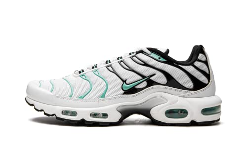 NIKE Herren Air Max Plus SE TN1 Tuned Sneaker, Weiß/Hyper Jade-schwarz-reflektierend, Größe 44, Weiß/Hyper Jade-schwarz-reflektieren, 44 EU von Nike