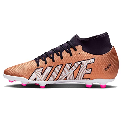 Nike Herren Superfly 9 Club Fg/Mg Sneaker, Metallic Copper/Metallic Coppe, 40 EU von Nike