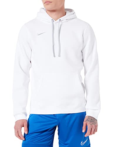 NIKE Herren Team Club 19 Hoodie Sweatshirt Sweater weiß Größe Kleidung:XL Kapuzenpullover, XL von Nike