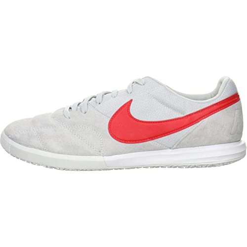 Nike Herren The Premier Ii Sala Fußballschuhe, Weiß Pure Platinum University Red W 102, 40 EU von Nike