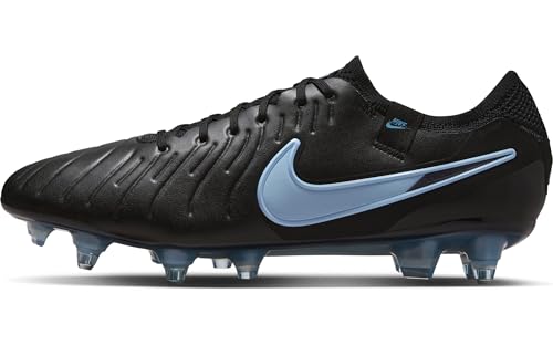 Nike Herren Tiempo Legend 10 Elite SG-Pro Anti-Clog Traction weichen Rasen Fußballschuh, Black/Black, 36 EU von Nike