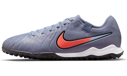 Nike Herren Tiempo Legend 10 Pro TF Turf Fußballschuh, Blue Eclipse/Black, 40.5 EU von Nike