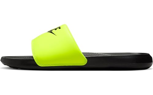 Nike Herren Victori One Slides, Black/Black-Volt, 44 EU von Nike