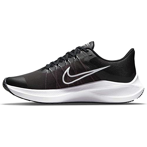 Nike Herren Winflo 8 Running Shoe, Black/White-Dark Smoke Grey, 46 EU von Nike