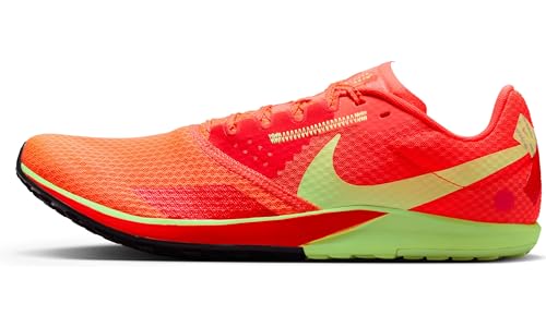 Nike Herren Zoom Rival Waffle 6 Straßen Country Wettkämpfe Cross-Laufschuh, Hyper Orange/Lime Blast-Bright Crimson, 45.5 EU von Nike