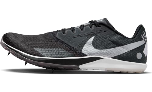 Nike Herren Zoom Rival XC 6 Laufschuh, Black/Metallic Silver-Dk Smoke Grey, 43 EU von Nike