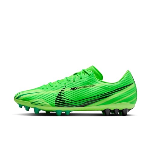 Nike Herren Zoom Vapor 15 Academy MDS Ag Fußballschuhe, Green Strike/Black-Stadium Green, 42.5 EU von Nike