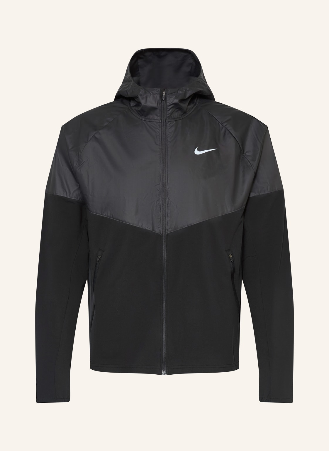 Nike Hybrid-Laufjacke Miler schwarz von Nike