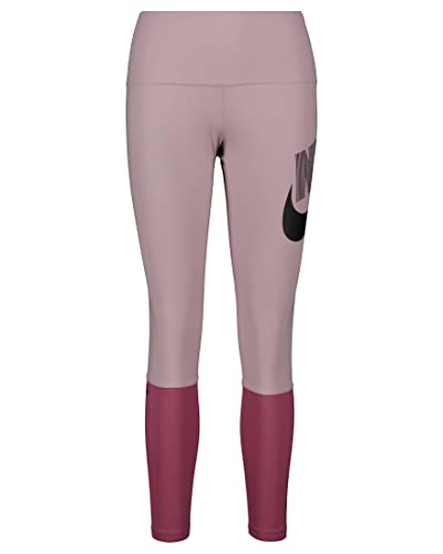 Nike INTERNATIONAL DV0332 501 - Dri-FIT ONE High Waist Tight plumfog-LGT Bordeaux Gr. M von Nike