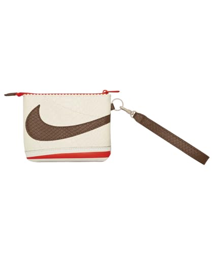 Nike Icon Cortez Wristlet Geldbörse Dokumententasche Clutch mit Ivory Skin Armband, beige von Nike