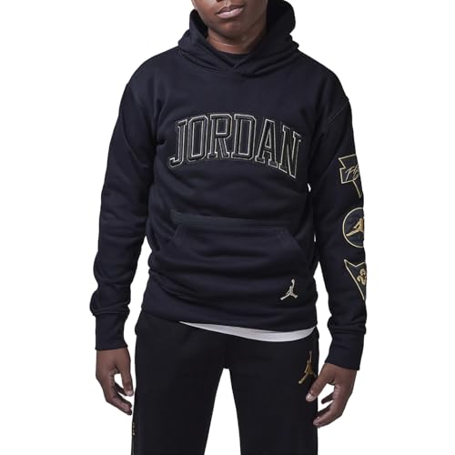 Nike Jordan Felpa da Bambino Nera 95D543-023 von Nike
