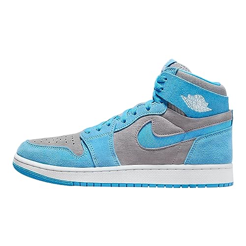 Nike Jordan Herren Air 1 Zoom CMFT2 Cement Grey/University Blue/White (DV1307 014), Zementgrau/Universitätsblau/Weiß, 42.5 EU von Jordan