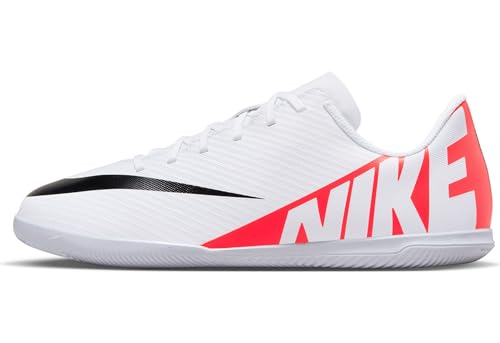 Nike Fußballschuh Jr Vapor 15 Club Ic, Bright Crimson White Black, DJ5955-600, 36.5 EU (4.5Y US) von Nike