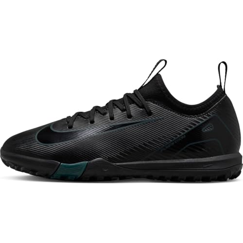 NIKE JR Zoom Vapor 16 Academy TF Sneaker, Black/Black-Deep Jungle, 37.5 EU von Nike