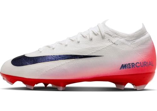 Nike Jr. Mercurial Vapor 16 Pro LV8 Low-Top normalen Rasen (jüngere/ältere Kinder) Fußballschuh, University Red/Dark Obsidian, 33 EU von Nike