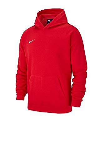 Nike Jungen Club 19 Kapuzenpullover, Rot (University Red/University Red/White 657), Medium von Nike