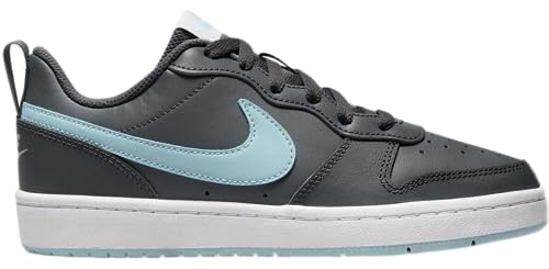 Nike Jungen Court Borough Low 2 (großes Kind), Grau/Ocean Bliss-w (Bq5448-018), 3.5 Big Kid von Nike